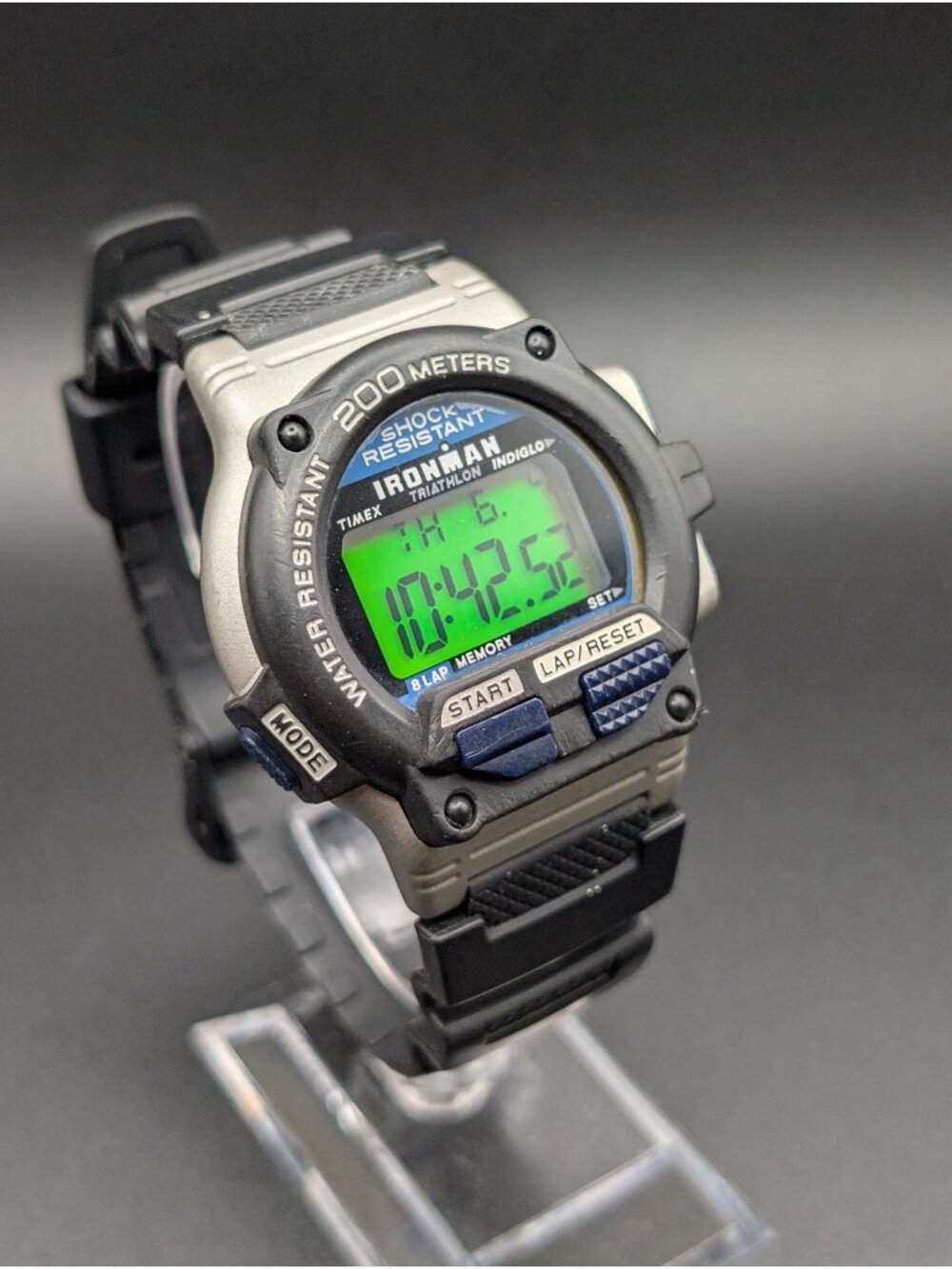 Vintage Timex Ironman, Father's Day Gift, Digital Sports Watch
